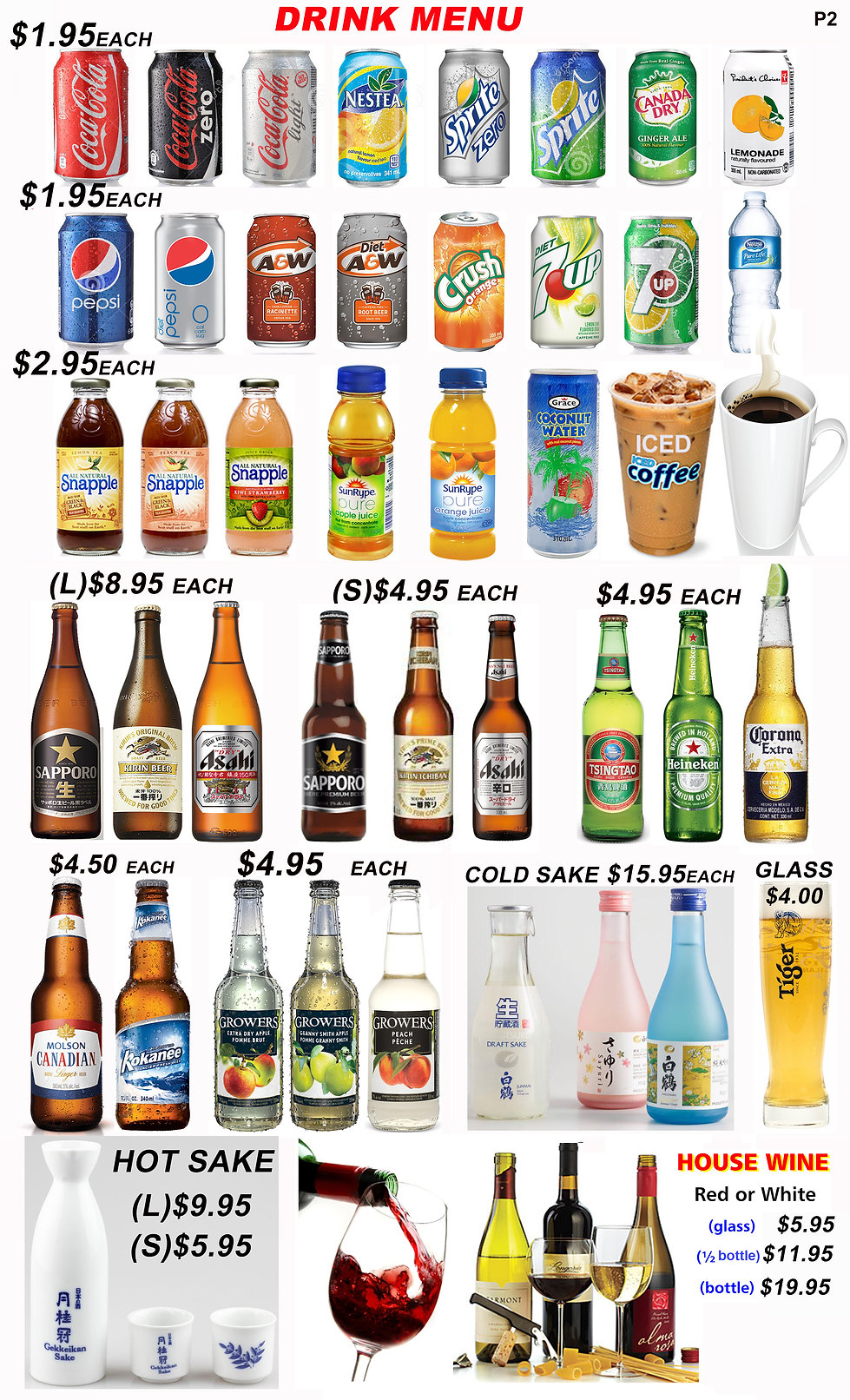 Sushi Delivery Menu Order Online & Pick up 1205 Davie street